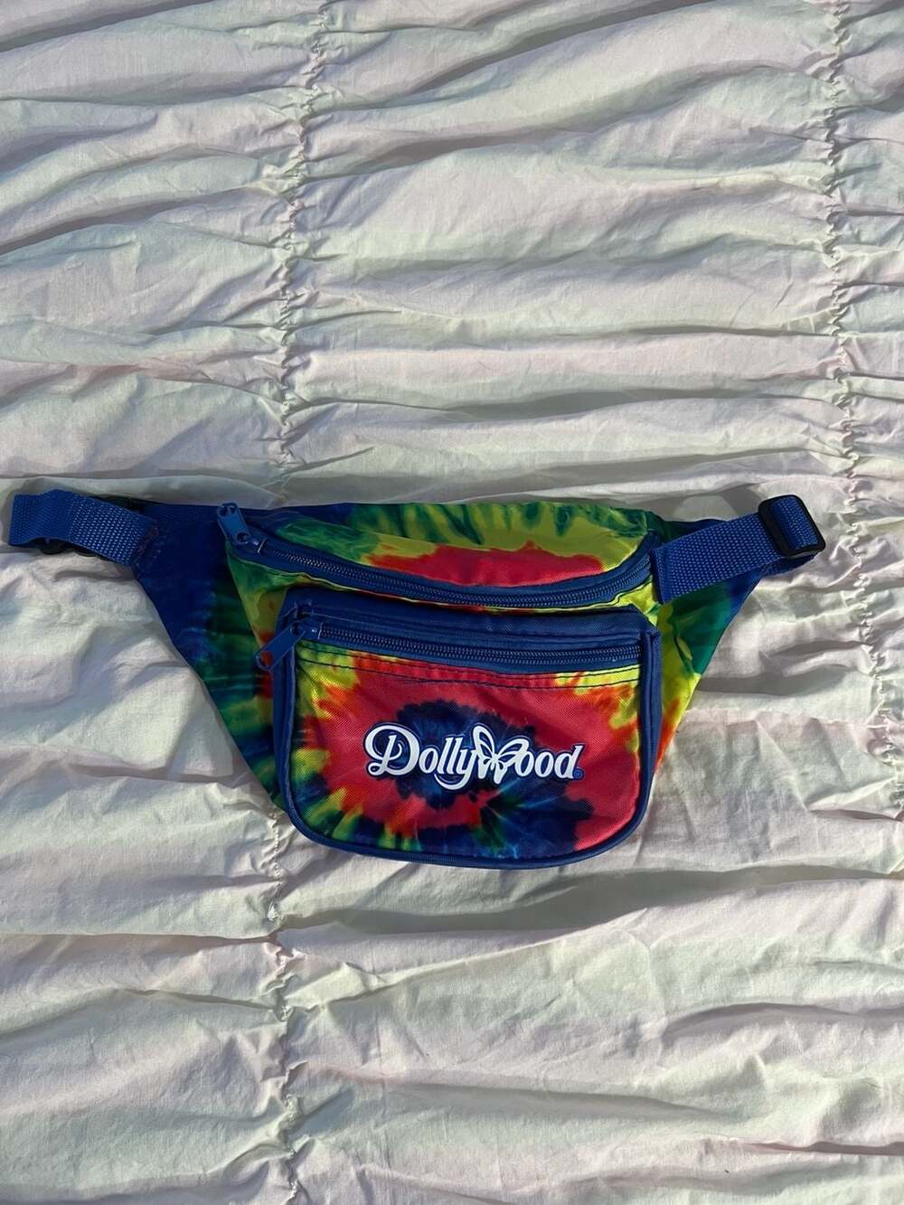 Dollywood Tie Dye Fanny Pack Festival Belt Bag
